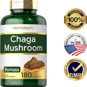 Buy Chaga Mushroom Capsules 8000mg High Strength Online