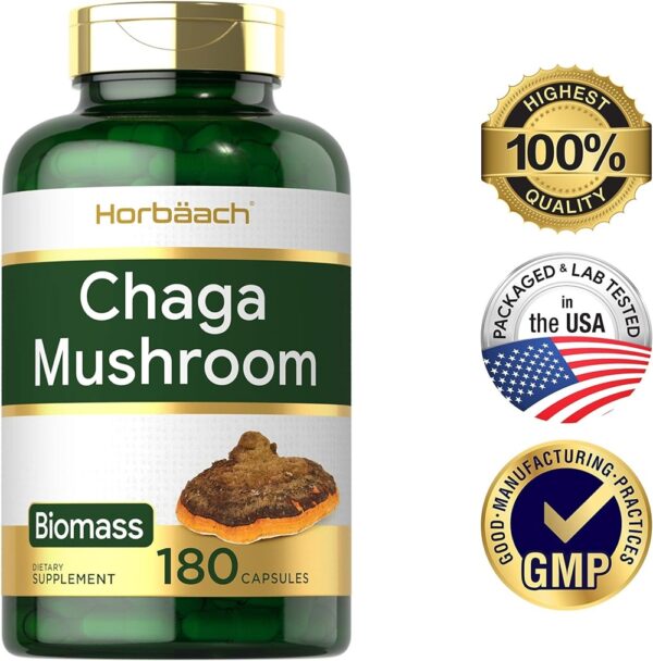 Buy Chaga Mushroom Capsules 8000mg High Strength Online